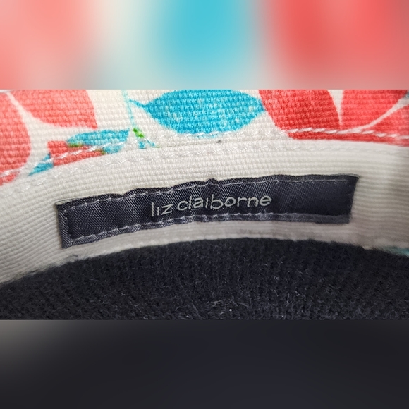 ♥️ LIZ CLAIBORNE WOMEN'S DENIM STYLE FLORAL PATTERN JACKET SIZE P (PETITE) SMALL - Picture 4 of 12